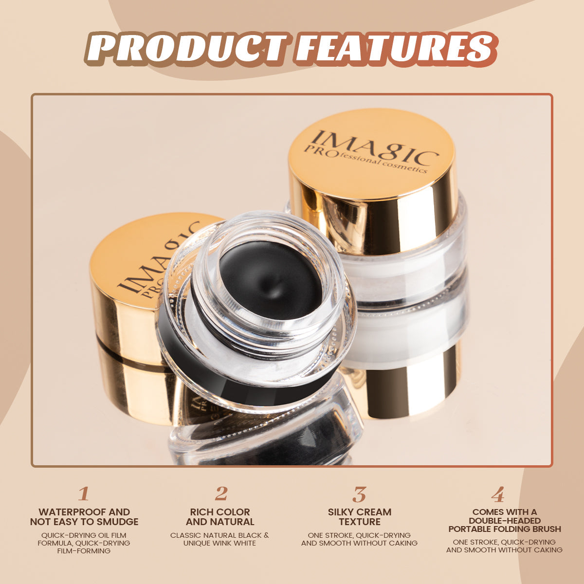 IMAGIC EYELINER GEL (EY-323)