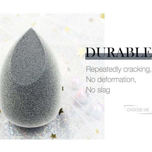 O.TWO.O SOFT & SMOOTH MICROFIBER BEAUTY BLENDER (GREY)
