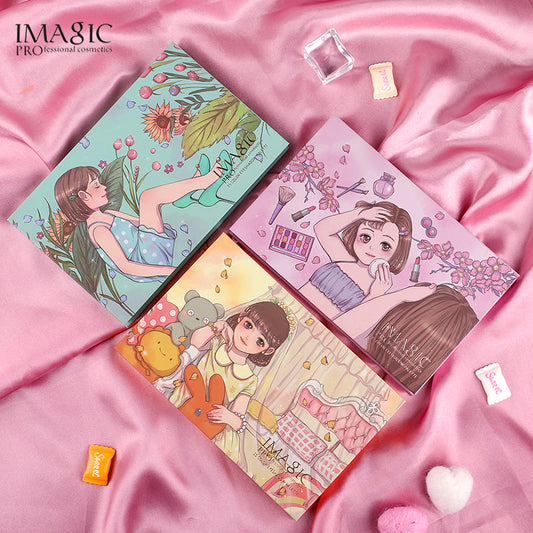 IMAGIC 15 COLOR PINK SWEET GIRL EYESHADOW PALETTE