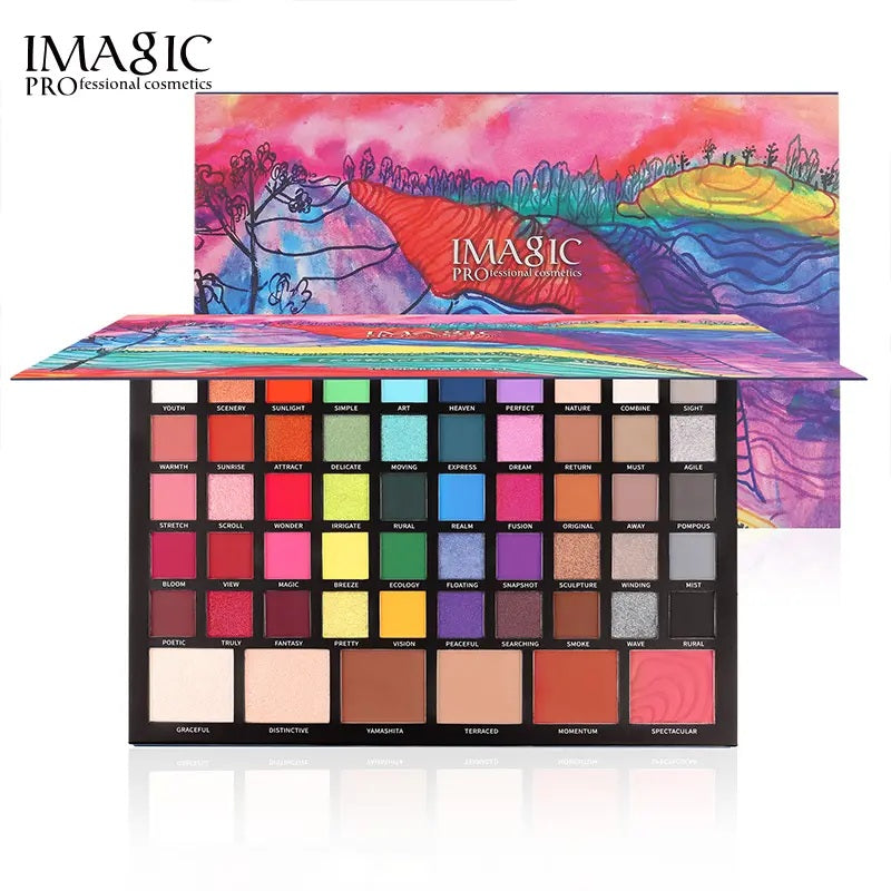IMAGIC 56 COLOR TERRACED EYESHADOW PALETTE (EY-356)