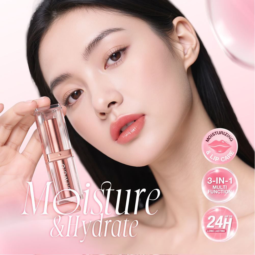 O.TWO.O HAUTE GOLD FOIL THERMOCHROMIC LIPSTICK