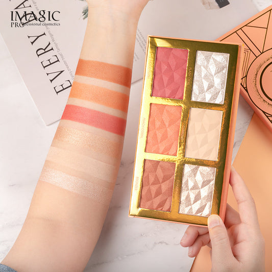 IMAGIC HIGHLIGHTER, BLUSH AND CONTOUR PALETTE (FA-126)