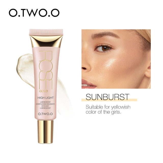 O.TWO.O ROSE GOLD LIQUID HIGHLIGHTER